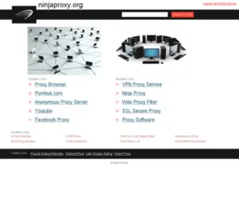 Ninjaproxy.org(Ninjaproxy) Screenshot