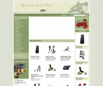 Ninjarage.com(Martial Arts Supply and Equipment Store) Screenshot