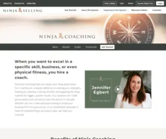 Ninjasellingcoach.com(Ninja Coaching) Screenshot