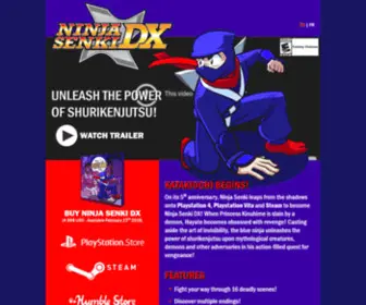 Ninjasenki.com(Ninja Senki DX) Screenshot