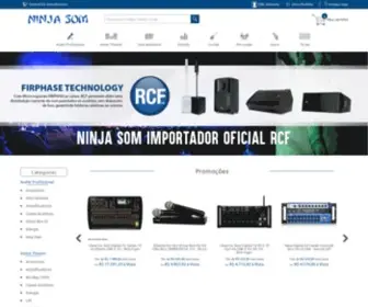 Ninjasom.com.br(Ninja Som) Screenshot