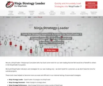 Ninjastrategyloader.com(Ninja strategy loader) Screenshot