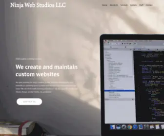 Ninjawebstudios.com(Ninja Web Studios LLC) Screenshot