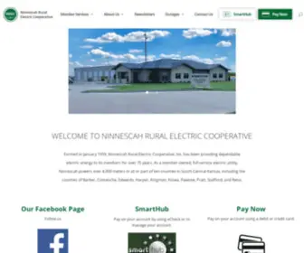 Ninnescah.com(Ninnescah Electric) Screenshot