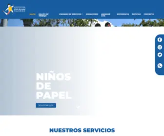 Ninosdepapel.org(Especialistas) Screenshot