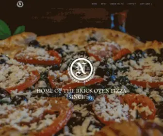 Ninospizzari.com(Home of the Brick Oven Pizza Since 1957) Screenshot