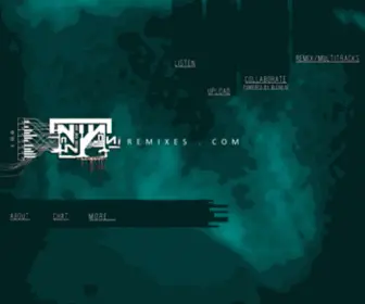 Ninremixes.com(Nine Inch Nails) Screenshot