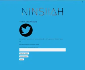 Ninsiiah.com(Streamlit) Screenshot