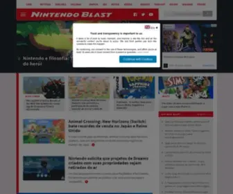 Nintendoblast.com.br(Nintendo Blast) Screenshot