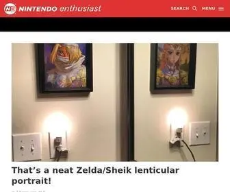 Nintendoenthusiast.com(Nintendo Enthusiast) Screenshot