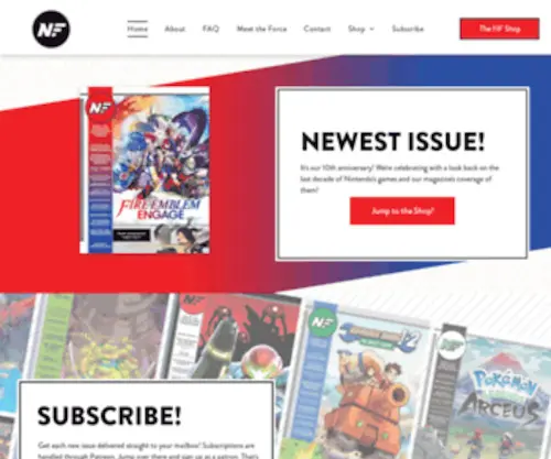 Nintendoforcemagazine.com(NF Magazine) Screenshot