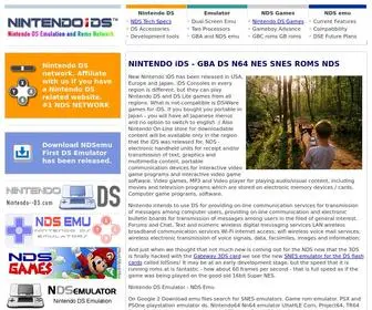 Nintendoids.com(Nintendo iDS) Screenshot