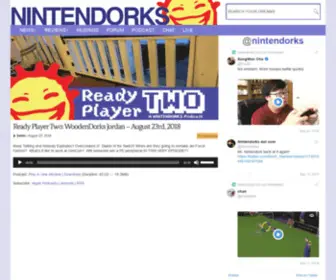 Nintendorks.com(For dorks who love Nintendo) Screenshot