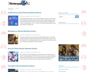 Nintenpedia.com(Ninten Pedia) Screenshot