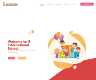 Ninternationalschool.co.in(PRE School & Montessori Teachers Training Academy) Screenshot