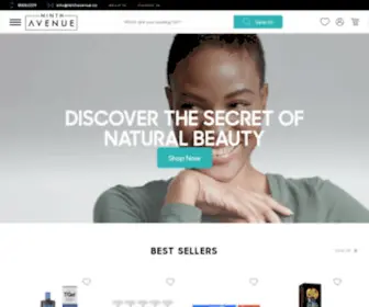 Ninthavenue.no(Online shopping from a huge selection of Beauty Products) Screenshot