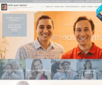 Nintheastdental.com(Dentist) Screenshot