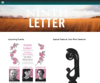 Ninthletter.com(Ninth Letter) Screenshot