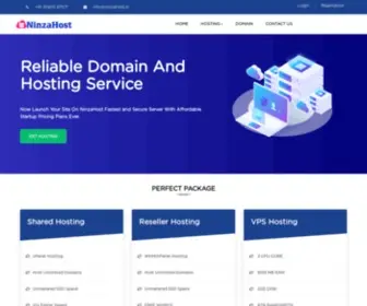 Ninza.host(India's Best Affordable Web Hosting Provider) Screenshot