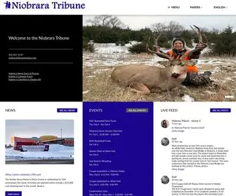 Niobraratribune.com(The Niobrara Tribune) Screenshot