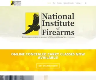 Niof.org(Encouraging dialog in pursuit of life and liberty for everyone. Firearms Community and Training) Screenshot