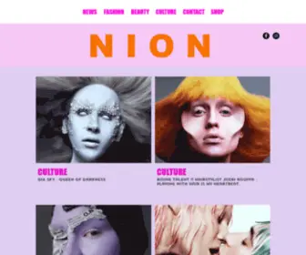 Nionmag.com(NION MAGAZINE) Screenshot