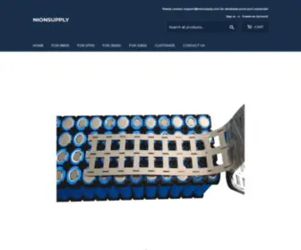 Nionsupply.com(Create an Ecommerce Website and Sell Online) Screenshot