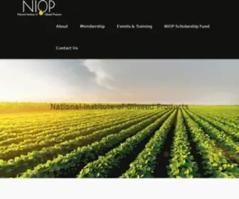 Niop.org(National Institute of Oilseed Products) Screenshot