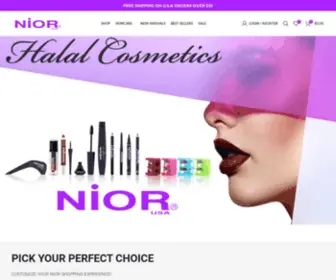 Niorcosmetics.com(NIOR COSMETICS) Screenshot