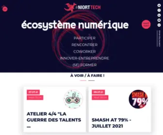 Niort-Numeric.fr(Niort Tech) Screenshot
