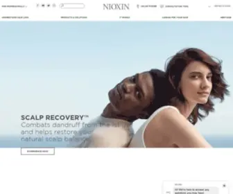 Nioxin.com(Haaruitval effectief te lijf gaan) Screenshot