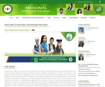 Nip.gov.pk(National Internship Program) Screenshot