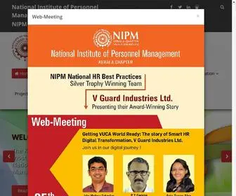 Nipmkerala.org(NIPM Kerala) Screenshot