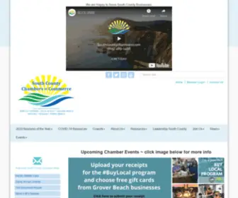 Nipomochamber.org(South County Chambers of Commerce) Screenshot
