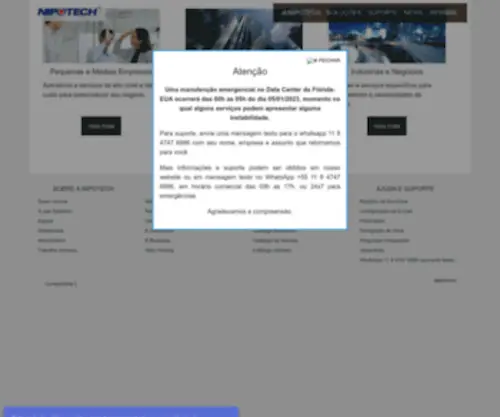 Nipotech.com(Web Design e Hosting) Screenshot