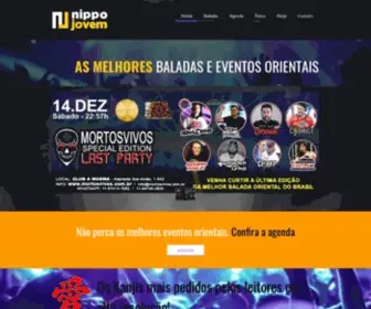 Nippojovem.com.br(Portal para quem curte os melhores eventos orientais) Screenshot