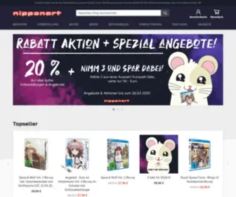 Nipponart.de(Nipponart Anime & Manga Shop) Screenshot