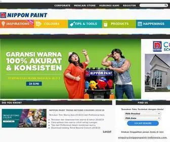 Nipponpaint-Indonesia.com(Nippon Paint Indonesia) Screenshot