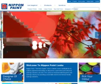 Nipponpaint.com.lk(Nippon Paint) Screenshot