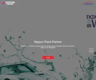 Nipponpaintpartner.com(Nippon Paint partner) Screenshot