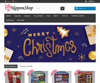 Nipponshop.net(Sweets and lots of other stuff direct from Japan) Screenshot