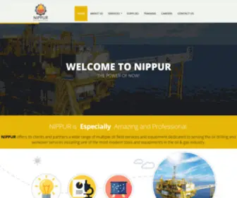 Nippur-Oil.com(NIPPUR Oil Services) Screenshot