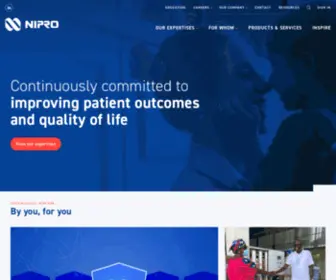 Nipro-Pharmapackaging.com(Nipro) Screenshot