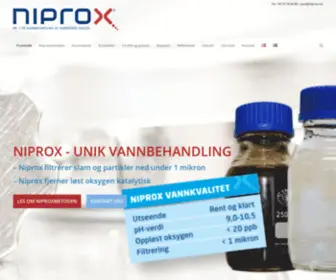 Niprox.no(Framside) Screenshot