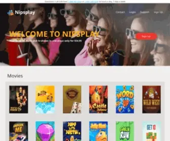 Nipsplay.com(Unlimited Movies) Screenshot