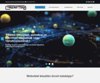 Niquistcorp.com(Webprogramozás) Screenshot