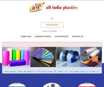 NirajPlastics.com(PP Flute Board Manufacturer) Screenshot