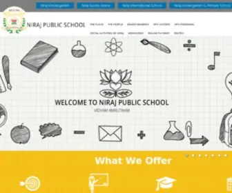 NirajPublicschool.com(Best ICSE School in Hyderabad) Screenshot