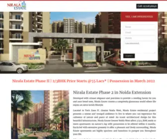 Niralaestate.ind.in(Nirala Estate Phase 2) Screenshot