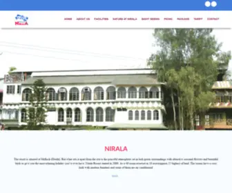 Niralaresort.com(Nirala Resorts) Screenshot